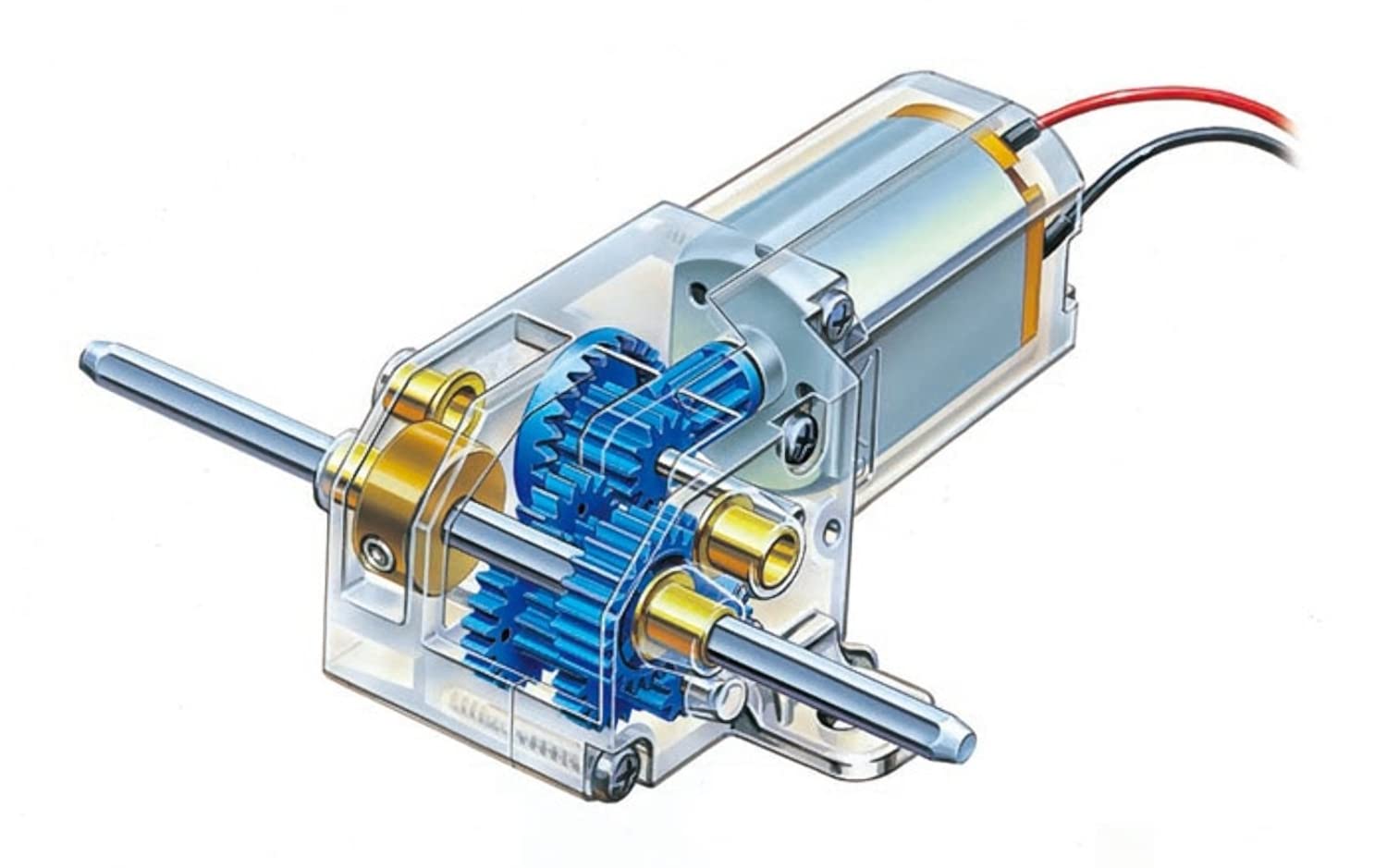 Algopix Similar Product 5 - Tamiya America Inc Mini Motor Gearbox