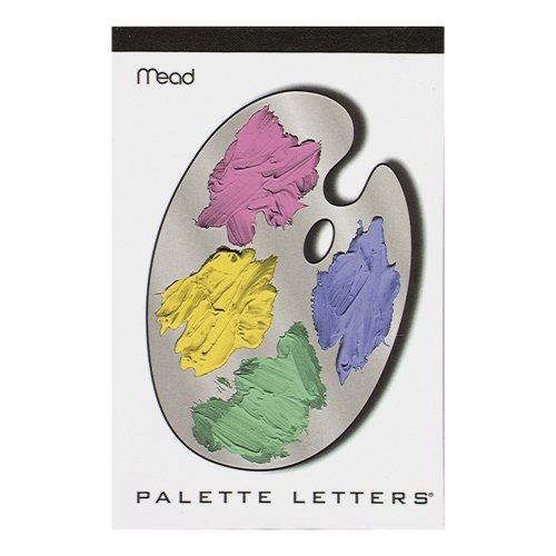 Algopix Similar Product 7 - Mead Palette Letters Tablet 120 Sheets