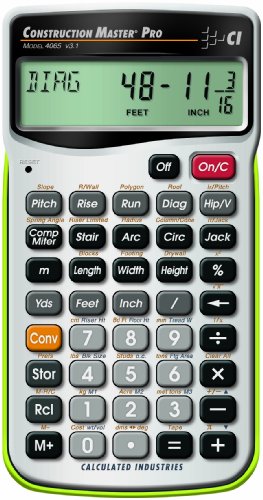 Algopix Similar Product 1 - CALCULATED INDUSTRIES Construction