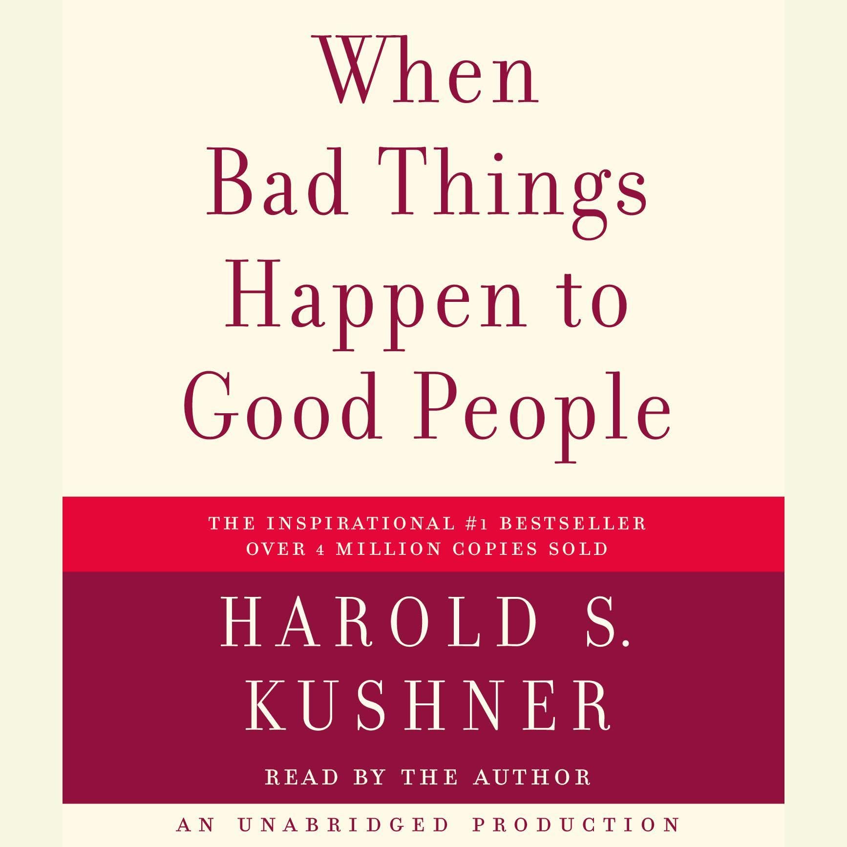 Algopix Similar Product 18 - When Bad Things Happen to Good People