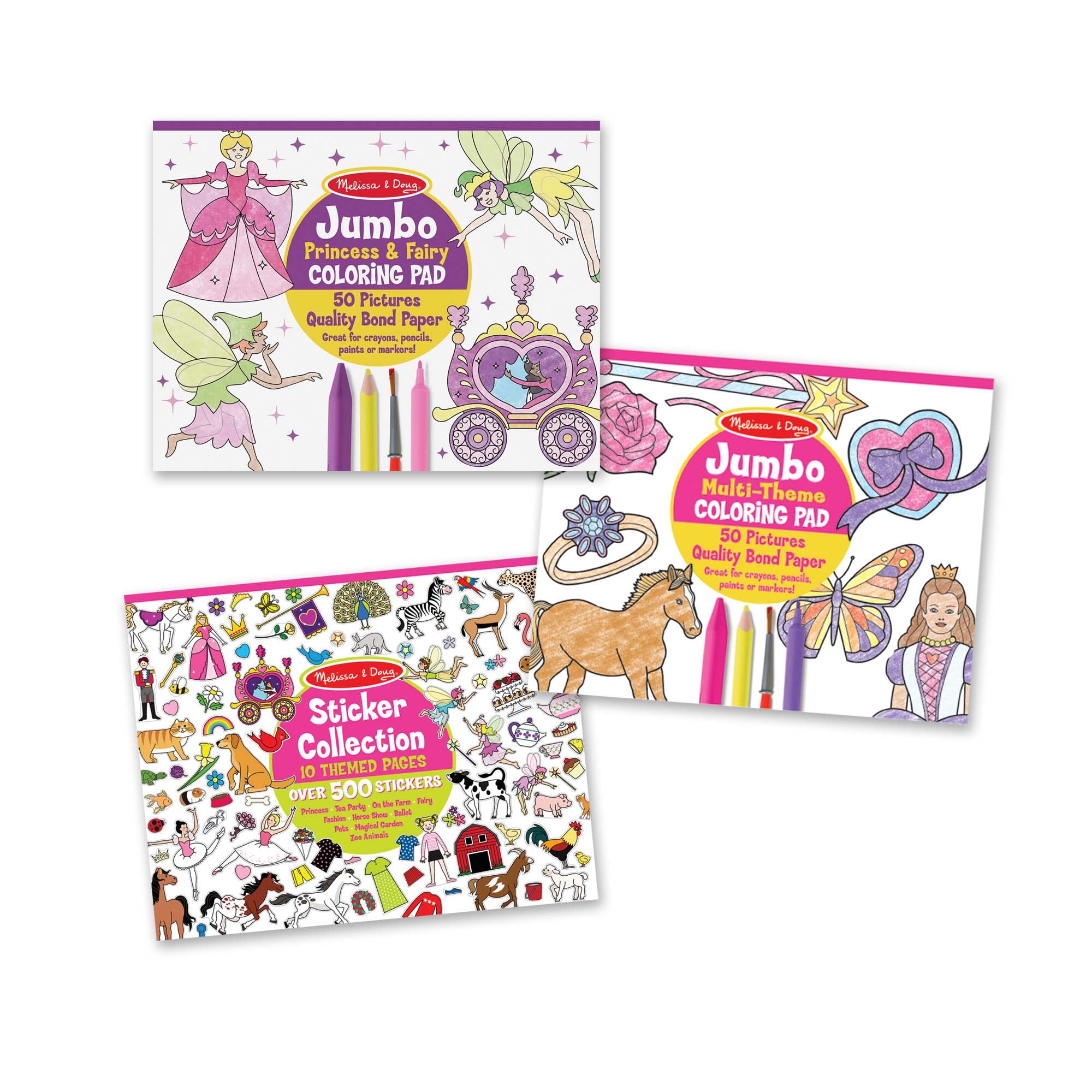 Algopix Similar Product 16 - Melissa Doug Sticker Collection and