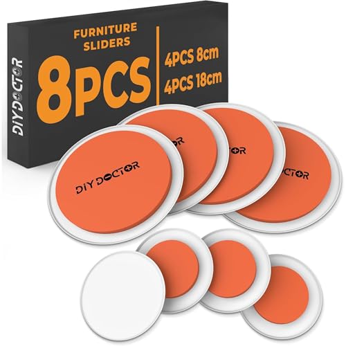 Algopix Similar Product 7 - DIY Doctor Furniture Sliders  8Piece