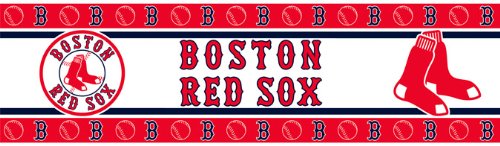Algopix Similar Product 13 - MLB Boston Red Sox Wall Border