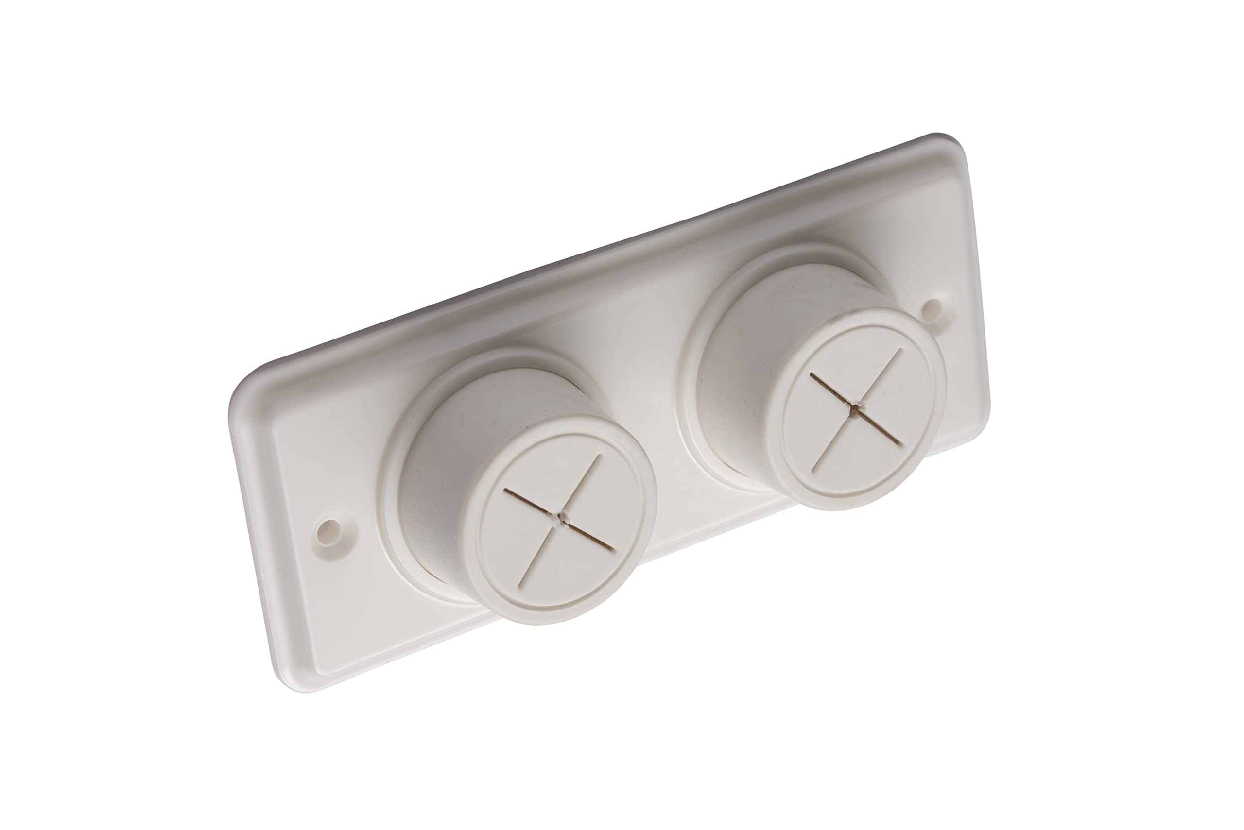 Algopix Similar Product 4 - Croydex Double Cloth Holder, White