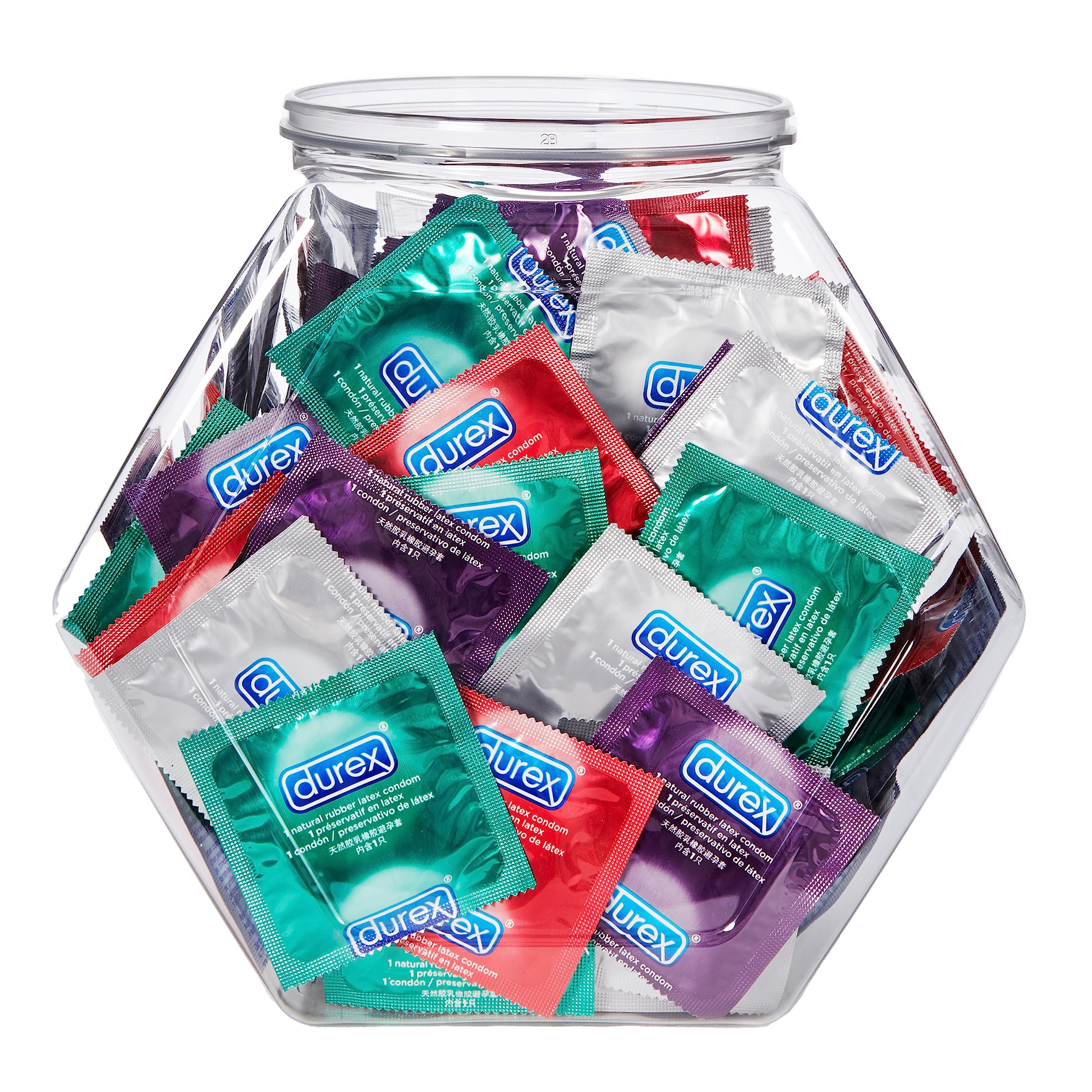 Algopix Similar Product 17 - Durex Condom Fish Bowl Natural Rubber