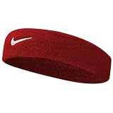 Algopix Similar Product 11 - Nike Swoosh Headband (Red, One Size)