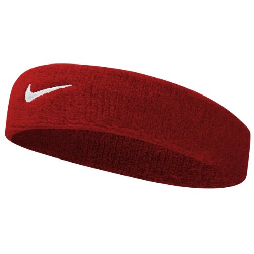 Algopix Similar Product 15 - Nike Swoosh Headband (Red, One Size)