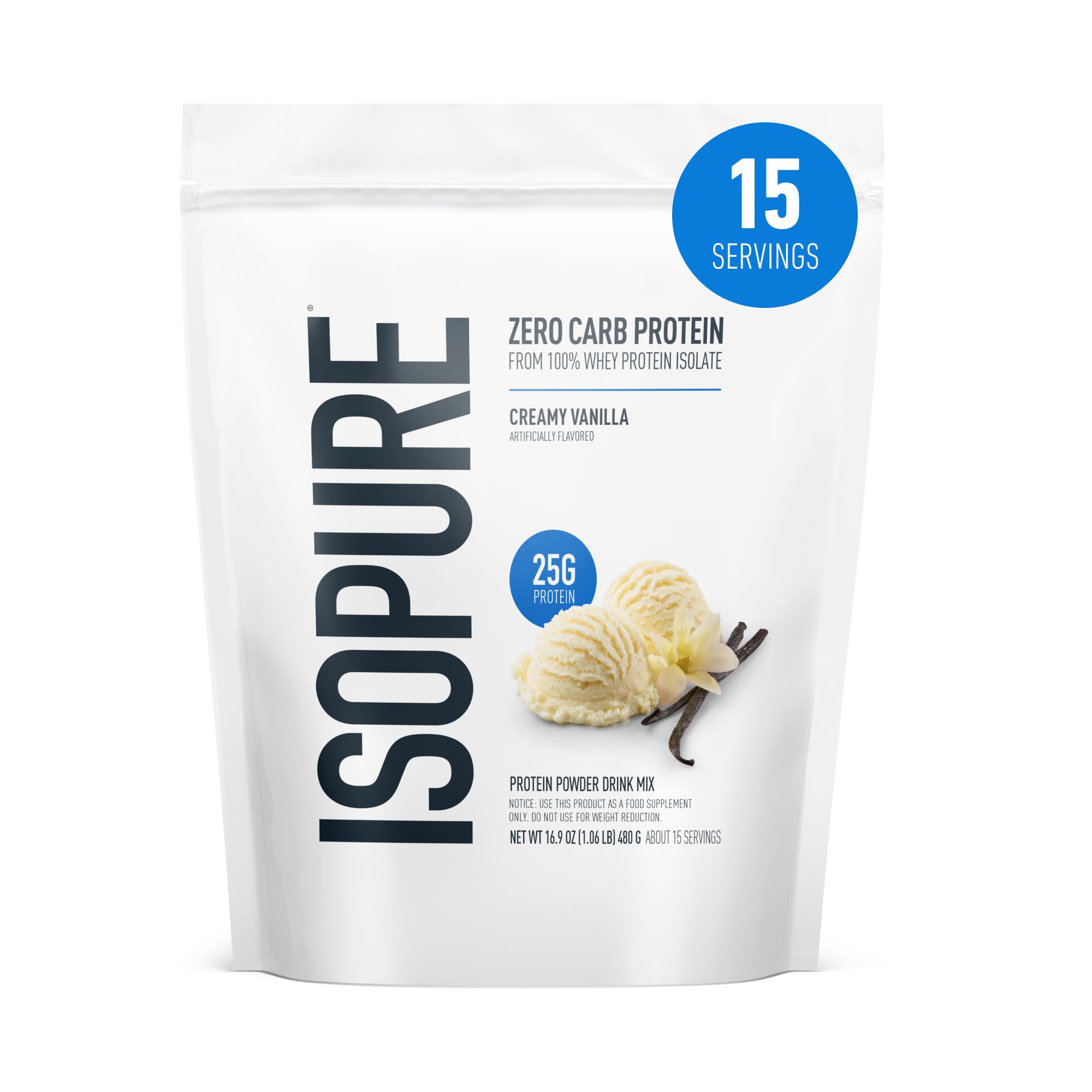 Algopix Similar Product 15 - Isopure Zero Carb 100 Pure Whey