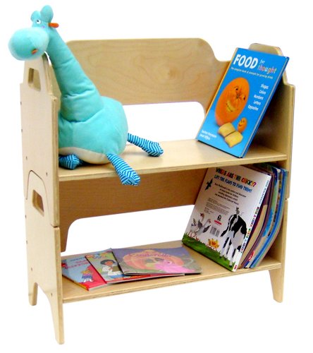 Algopix Similar Product 15 - A+ ChildSupply Two-Deck Book Shelf