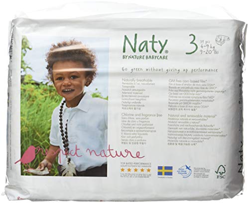 Algopix Similar Product 15 - Eco by Naty Size 3 124 Diapers 920