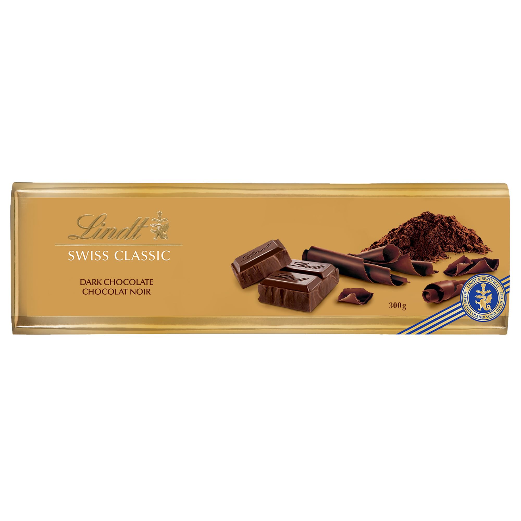 Algopix Similar Product 10 - Lindt Swiss Bittersweet Chocolate Gold