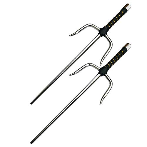 Algopix Similar Product 1 - Ace Martial Arts Supply 18 Inch Sai Set