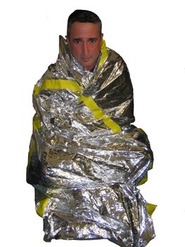 Algopix Similar Product 2 - Mylar Emergency Survival Sleeping