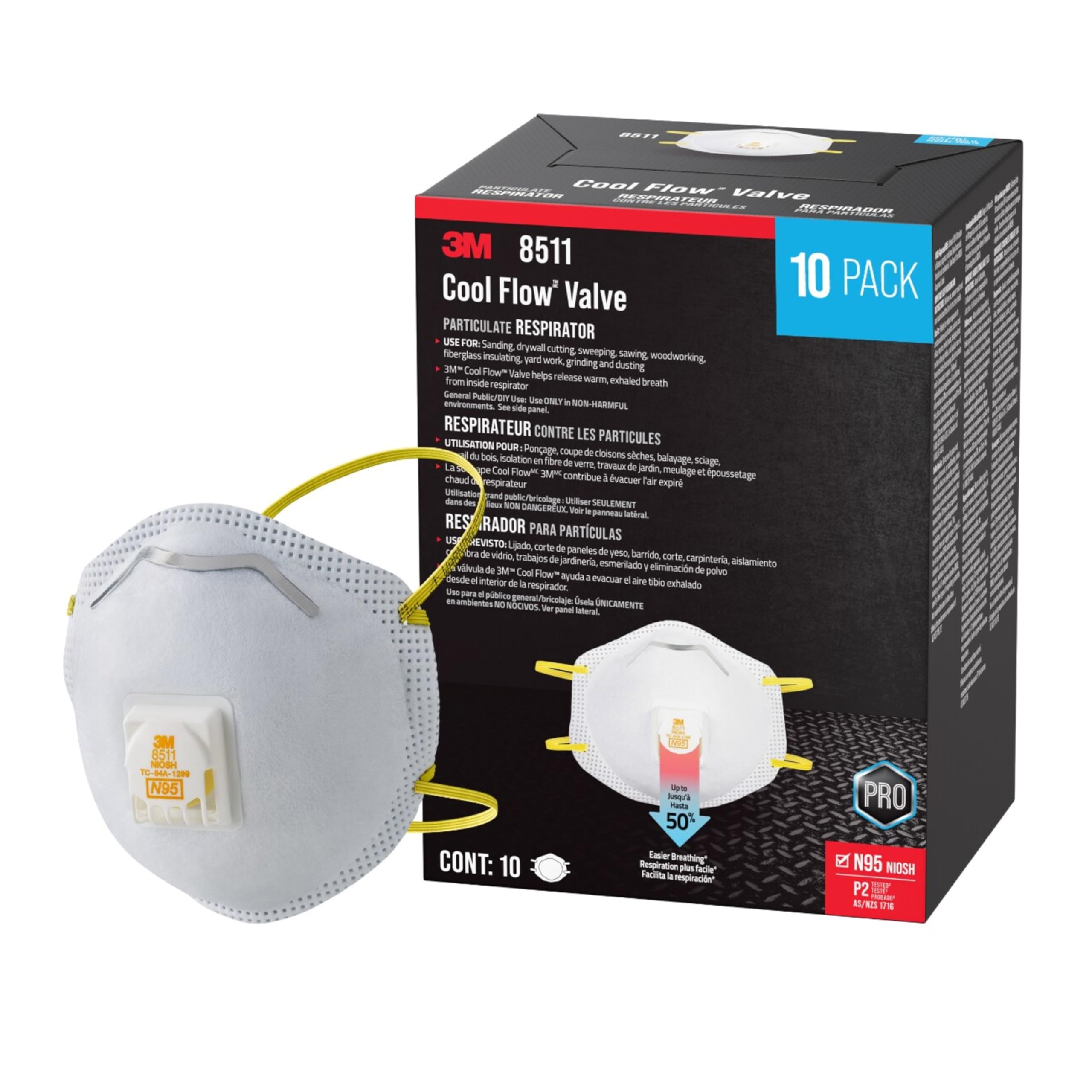 Algopix Similar Product 11 - 3M AllInOne Respirator Best for