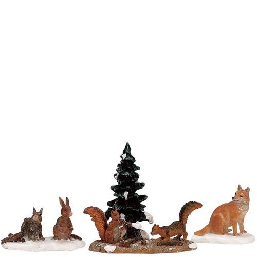 Algopix Similar Product 16 - Carole Towne Woodland Animals by Lemax