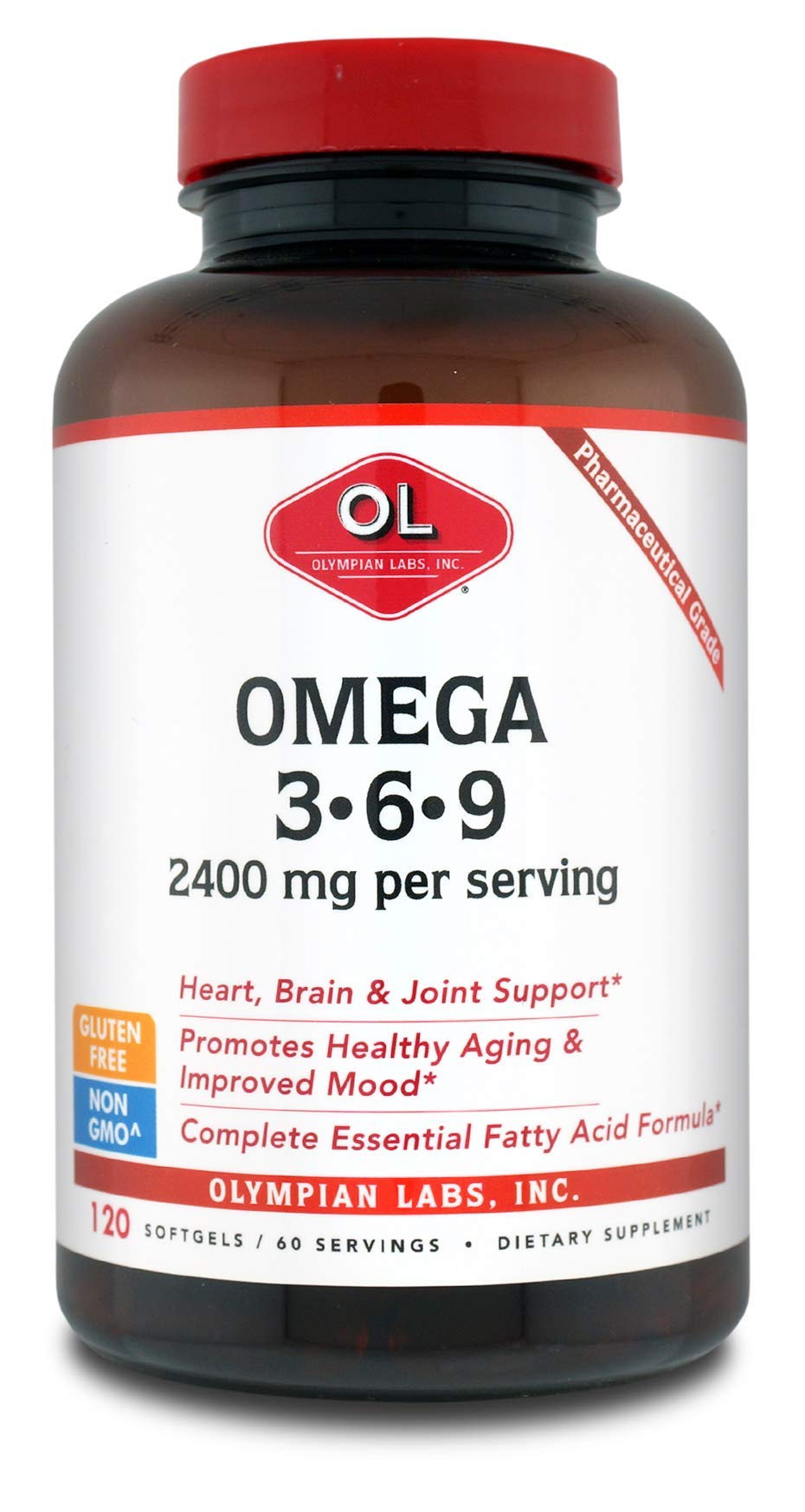 Algopix Similar Product 20 - Olympian Labs Non GMO Omega 369 with