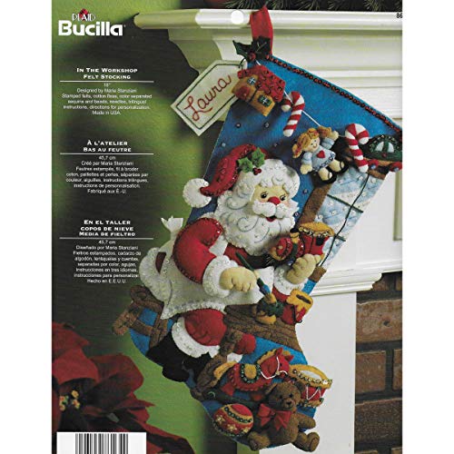 Algopix Similar Product 13 - Bucilla The Workshop Christmas Stocking