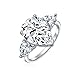 Algopix Similar Product 1 - Bridal Wedding 7CT Cubic Zirconia 925