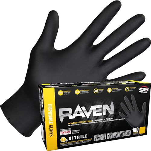 Algopix Similar Product 7 - SAS Safety 66518 Raven PowderFree