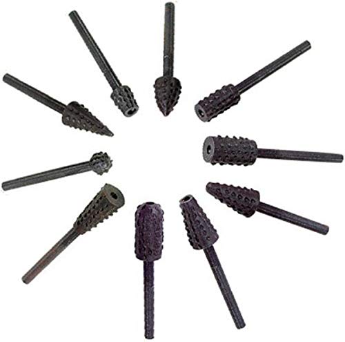 Algopix Similar Product 11 - SE Alloy Steel Wood Rasps 10 PC 