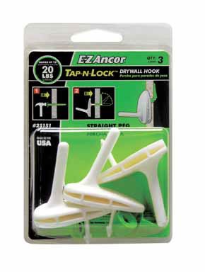 Algopix Similar Product 11 - 5 each TapNLock Anchors  Straight