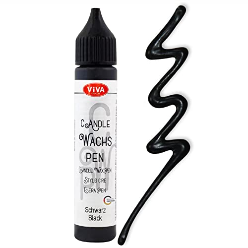 Algopix Similar Product 20 - Viva Decor Candle Wax Pen Black 095