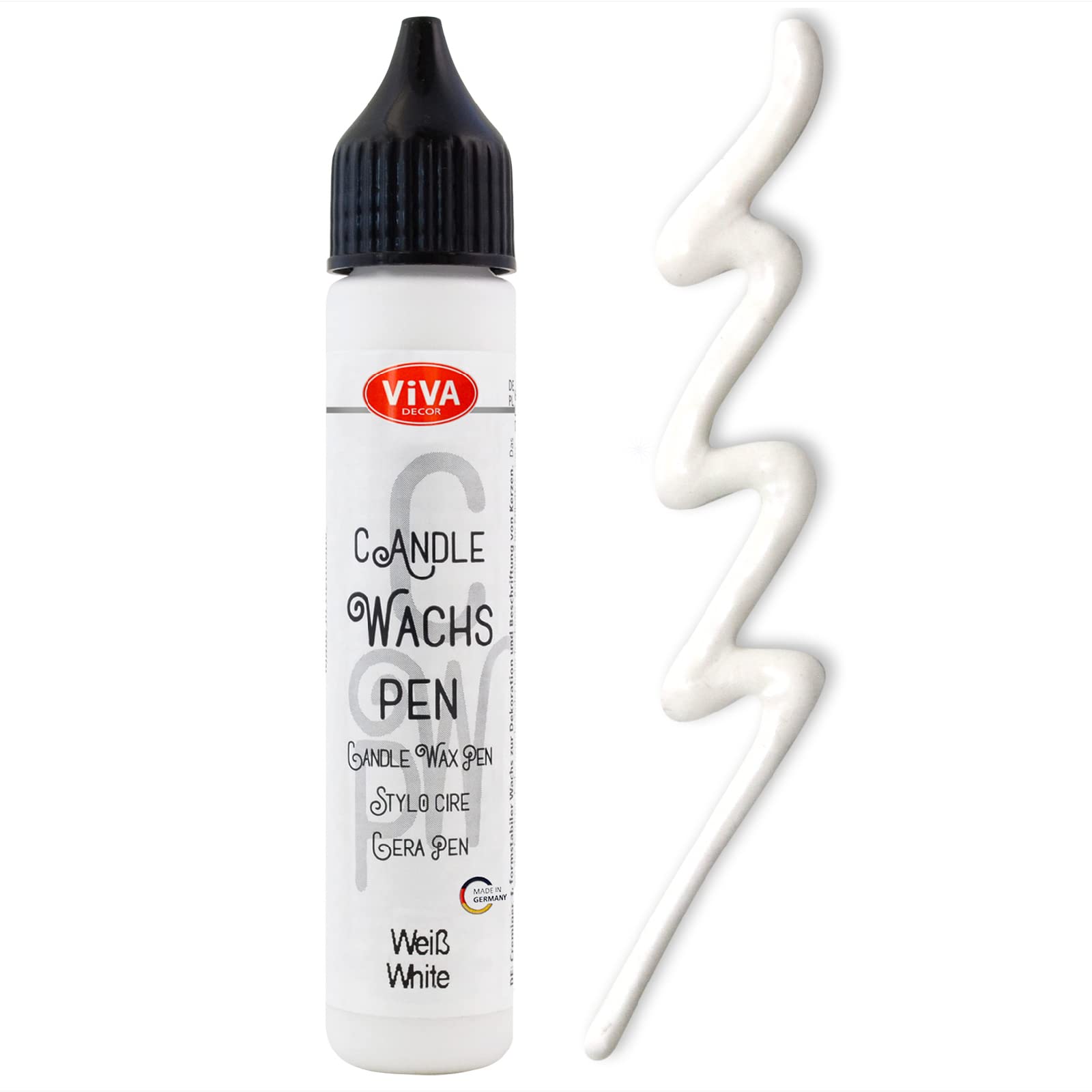 Algopix Similar Product 20 - Viva Decor Candle Wax Pen White 095