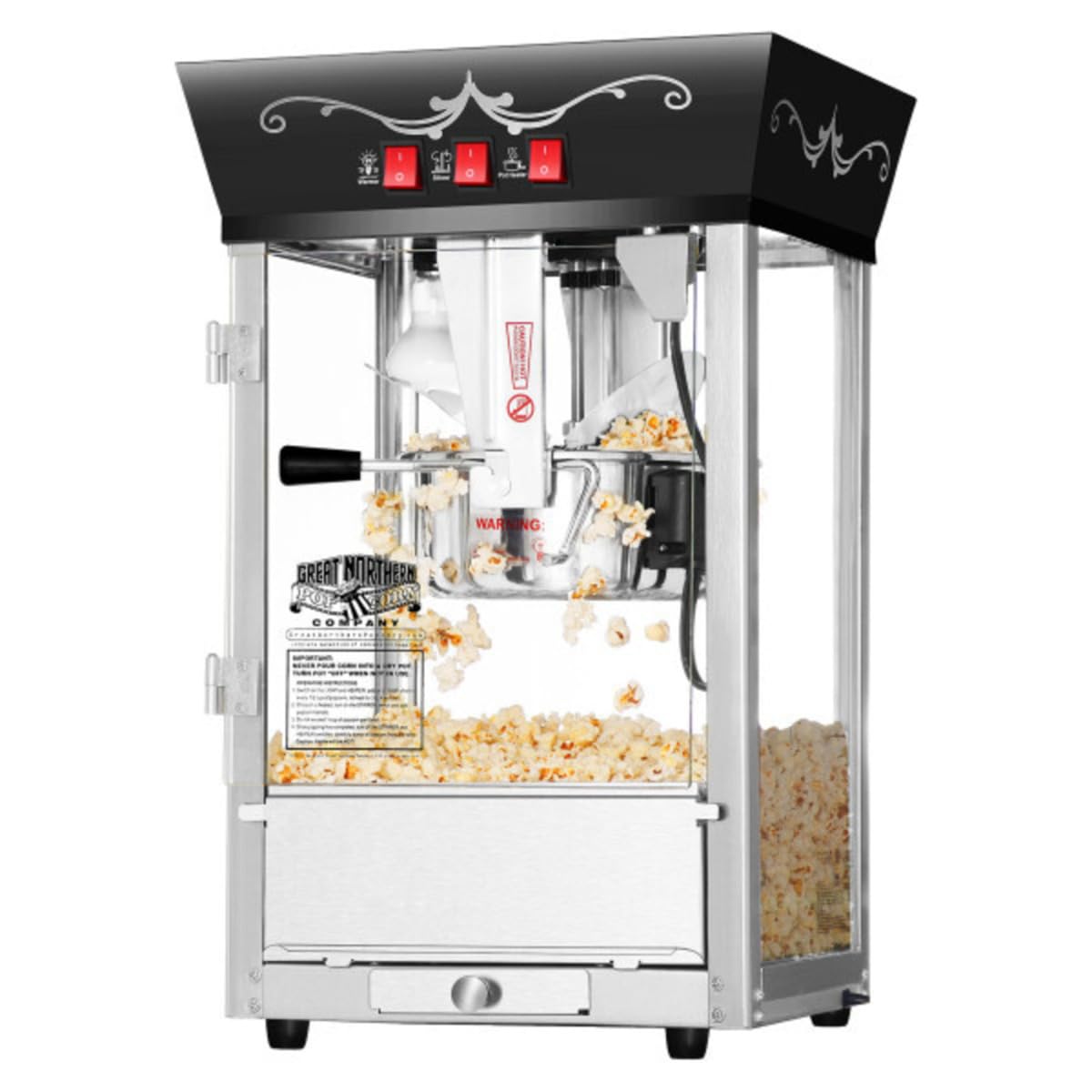 Algopix Similar Product 7 - Matinee Popcorn Machine  8oz Popper