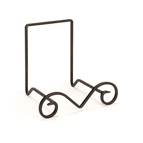 Algopix Similar Product 4 - TRIPAR 9 Large Black Metal Scroll