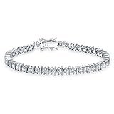 Algopix Similar Product 8 - Bridal 10Ct Simple Cubic Zirconia Bar