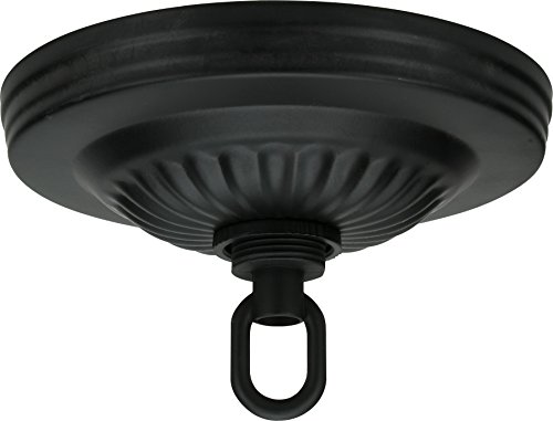 Algopix Similar Product 3 - Satco Canopy Kit Black Fin 5 Dia