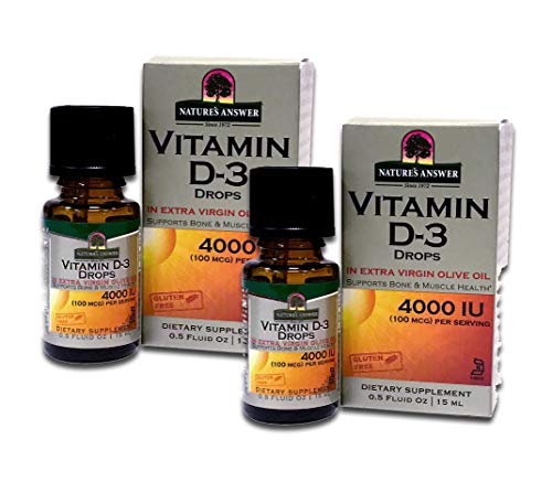 Algopix Similar Product 13 - Natures Answer Vitamin D3 Drops 