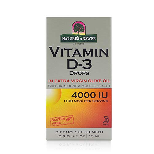 Algopix Similar Product 3 - Natures Answer Vitamin D3 Drops 