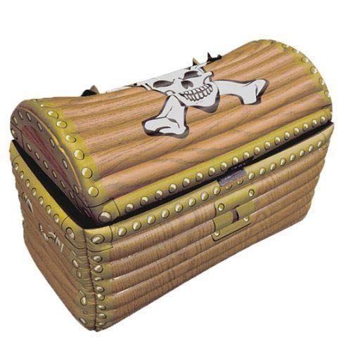 Algopix Similar Product 2 - Inflatable: Pirate Treasure Chest [Toy]