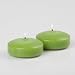 Algopix Similar Product 11 - Richland Floating Candles 3 Green Set
