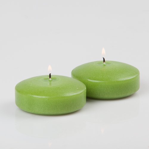 Algopix Similar Product 13 - Richland Floating Candles 3 Green Set