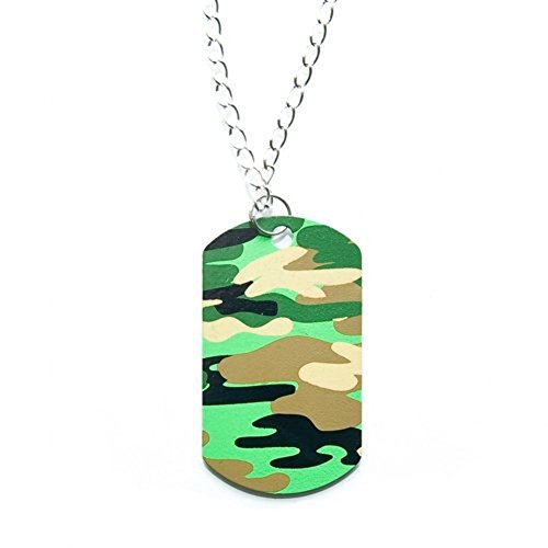 Algopix Similar Product 12 - happy deals Camouflage Dog Tag