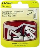 Algopix Similar Product 18 - Prowa 415240 Wall Hooks with Mounting