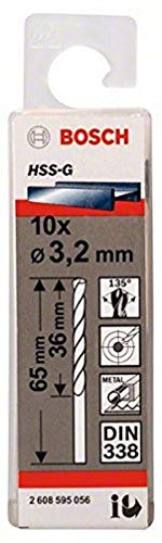 Algopix Similar Product 10 - Bosch 2608595056 Metal Drill Bit HssG
