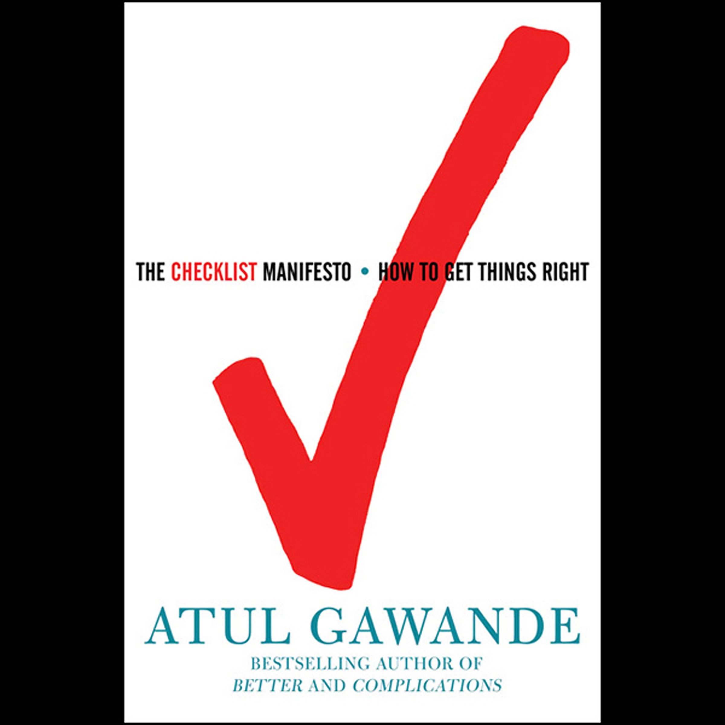 Algopix Similar Product 4 - The Checklist Manifesto How to Get