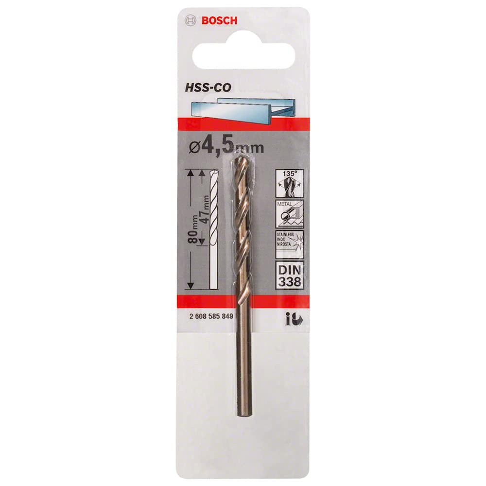Algopix Similar Product 16 - Bosch 2608585849 Metal Drill Bit HssCo