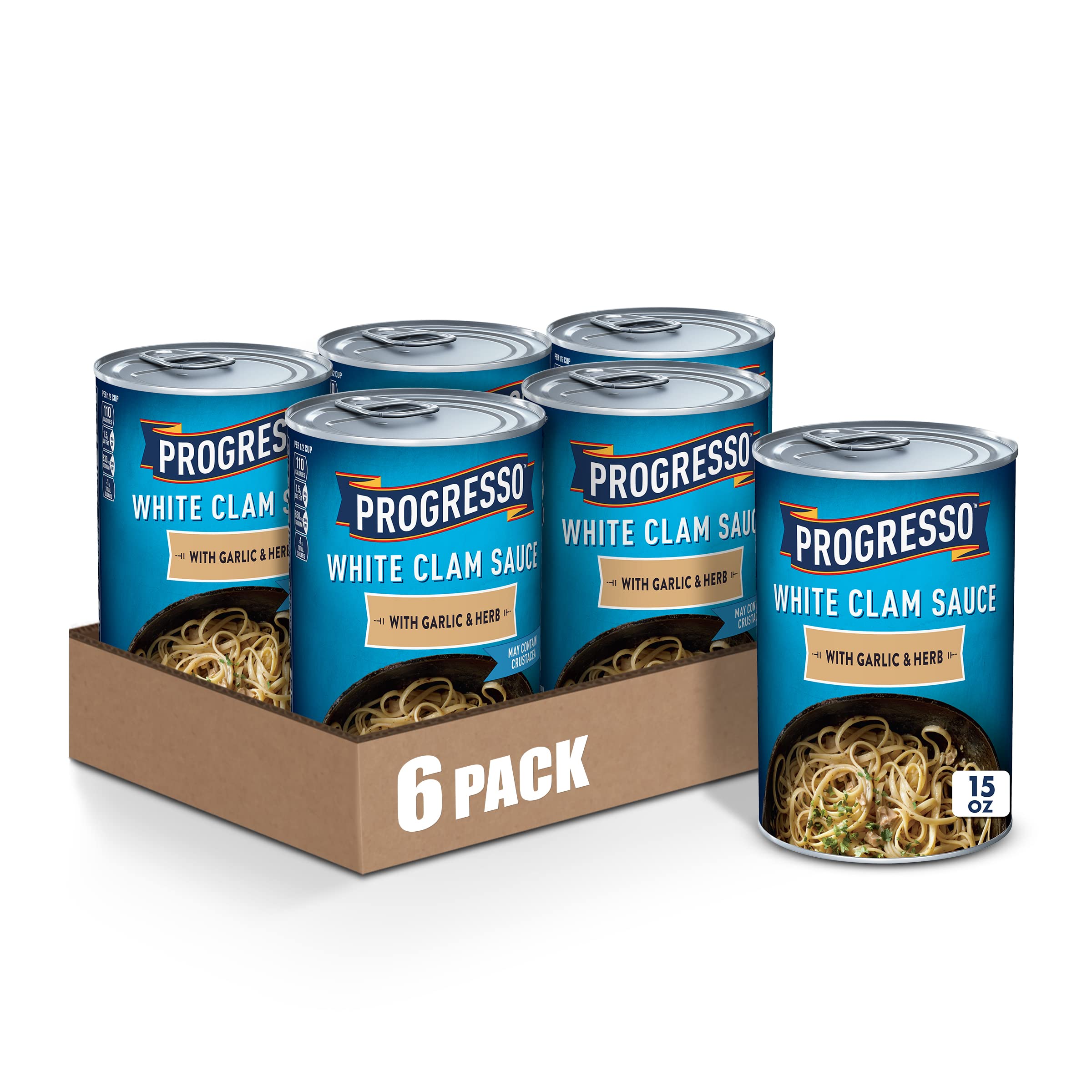 Algopix Similar Product 15 - Progresso White Clam Sauce With Garlic
