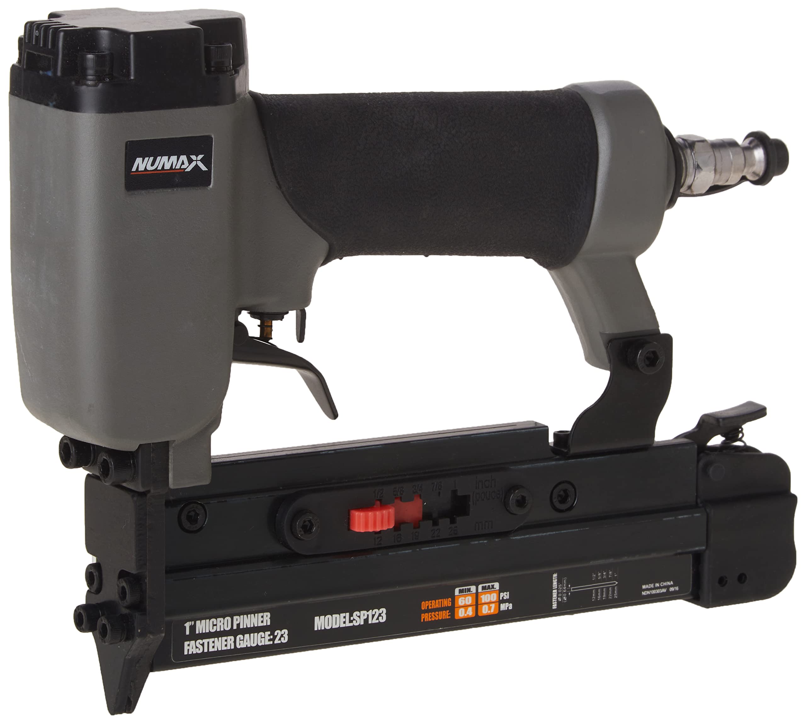 Algopix Similar Product 8 - NuMax SP123 Pneumatic 23Gauge 1 Micro