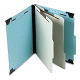 Algopix Similar Product 15 - Blue Pressbrd Hanging Classifictn Folder