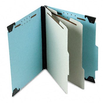 Algopix Similar Product 2 - Blue Pressbrd Hanging Classifictn Folder