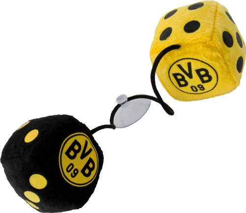 Algopix Similar Product 12 - BVB Borussia Dortmund Plush Car