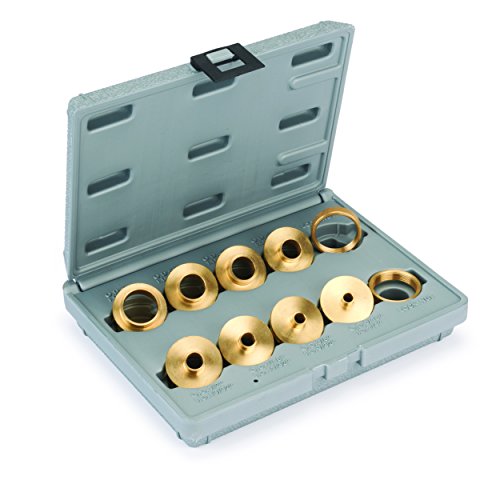 Algopix Similar Product 5 - 10 Piece Brass Router Bushing Set with