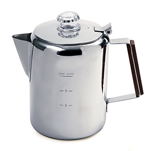 Algopix Similar Product 9 - Norpro Stainless Steel 9-Cup Percolator