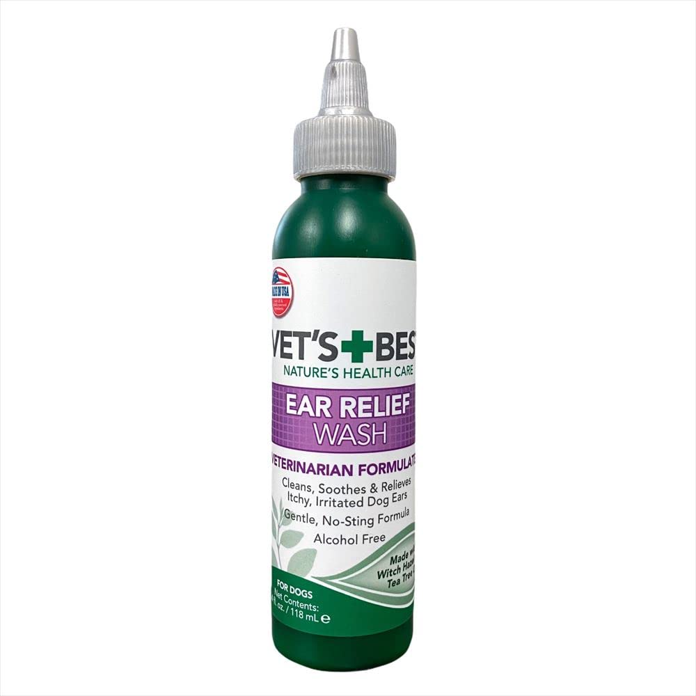 Algopix Similar Product 17 - Vet's Best Dog Ear Relief Wash, 4 oz