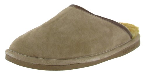 Algopix Similar Product 6 - Old Friend Slippers Mens Sheepskin